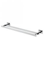 Полотенцедержатель двойной WONZON & WOGHAND FLAT, Хром (WW-9711-60CM)