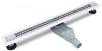 Желоб душевой ESBANO Slim решетка LINE матовый хром длина 60 см Желоб душевой ESBANO Slim решетка LINE матовый хром длина 60 см