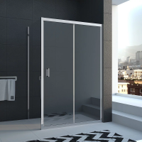 Душевой угол раздвижной прямоугольный RV046-12070-01-C5 1200х700х1850 Цвет профиля Хром Стекло Прозрачное Veconi