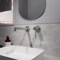 Смеситель для раковины встраиваемый однорычажный цвет брашированный никель VBFW-1D1BN VINCEA