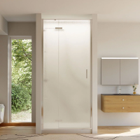 Душевая дверь распашная VN73R/L-90-06-C4 900x1950 Цвет профиля Хром Стекло Дождь Veconi