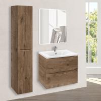База под раковину Mia 600 подвесная, 2 выкатных ящика soft close, V.Oak VMC-2MA600VO Vincea