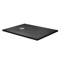 Поддон из искусственного мрамора, прямоугольный TRAY-MR-UNO-AH-120/80-35-NERO-CR 1200x800x35 BelBagno