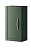 Шкафчик подвесной с одной распашной дверцей, реверсивный TIFFANY 30x20x55 Verde opaco 55333 CEZARES