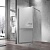 Душевые перегородки Walk-In    VSW-1H900MRGM 900х2000 цвет вороненая сталь стекло зеркальное Vincea